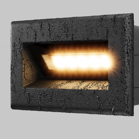 Подсветка для лестниц и ступеней встраиваемая Maytoni Bosca O045SL-L3B3K (LED, 220V, IP65)