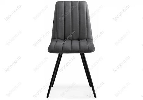 Стул на металлокаркасе Биджей velutto 32 / черный