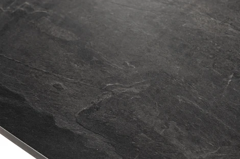 "Верона" журнальный стол из HPL 120х65, H40, каркас черный муар, цвет столешницы "серый гранит" 4SIS арт.УТ-00007156