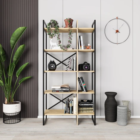 Стеллаж прямой LEVE DETROIT BOOKCASE LEV01131