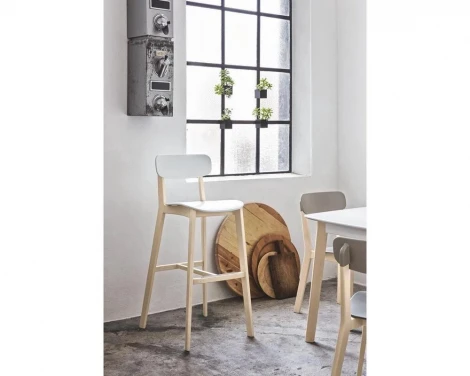 Высокий барный стул Cream Calligaris