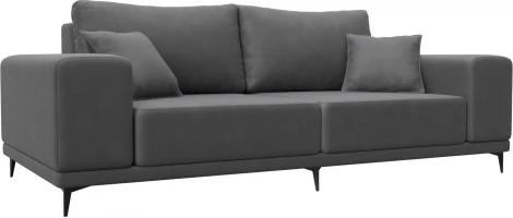 Диван прямой Льюес Лига Диванов (Замша) арт.126704