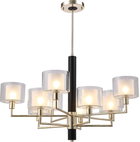 Потолочная люстра на штанге Crystal Lux Maestro SP-PL5+5 GOLD (220V)