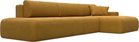 Диван угловой Лига-036 НПБ Модерн Лонг правый угол Лига Диванов (Велюр) арт.127744