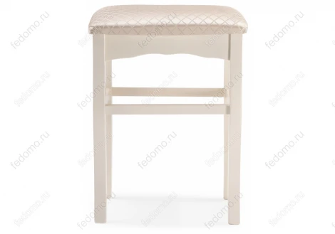 Табурет Woodville Хаконэ молочный / ромб 450688