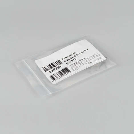 Коннектор COB-MONO-5mm-2pin-STS (Arlight, Лента-Лента) 039251