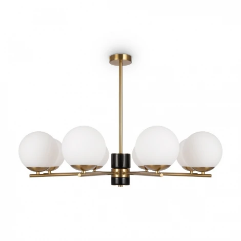 Потолочная люстра на штанге Freya Marble FR5230PL-08BS (шарики)