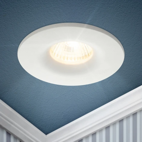 Встраиваемый точечный светильник ЭРА KL105 WH (12V, круглые)