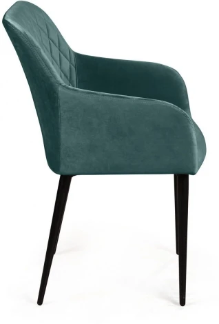 Стул с подлокотниками Robert, бархат зелёный 19 Top Concept ROBERT 76167