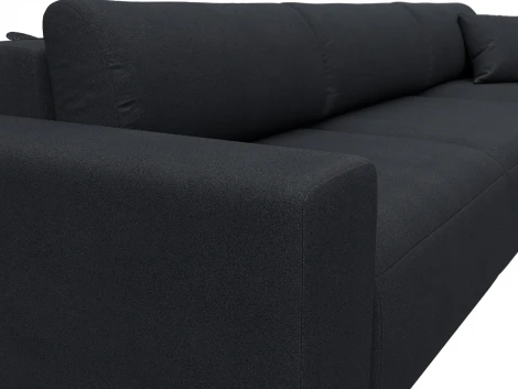 Диван угловой Лига-036 НПБ Классик Лонг правый угол Лига Диванов (Замша) арт.127798