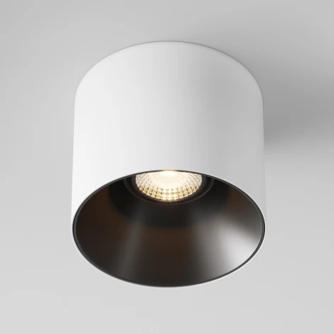 Накладной потолочный светильник Alfa LED 3000K 1x25Вт 60° Dim Triac Maytoni Technical C064CL-01-25W3K-D-RD-WB (220V, круглые)
