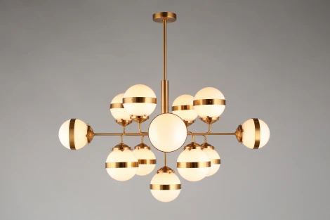 Потолочная люстра на штанге Aployt Nika APL.819.07.13 (220V, шарики)