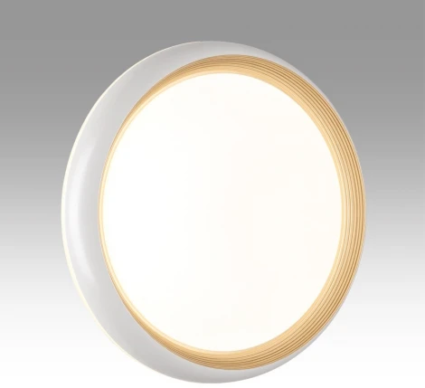 Настенно-потолочный светильник Sonex Tofiq White 7650/EL PALE SN пластик/белый/золотой LED 70Вт 3000-6000К D480 IP43 пульт ДУ (220V, круглые)