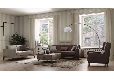 Кресло серое MY iNTERNO Maison Bergere ML-P3543