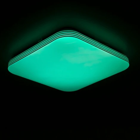 Потолочный светильник RGB Citilux Симпла CL714K330G (LED, 220V, диммер, пульт управления)