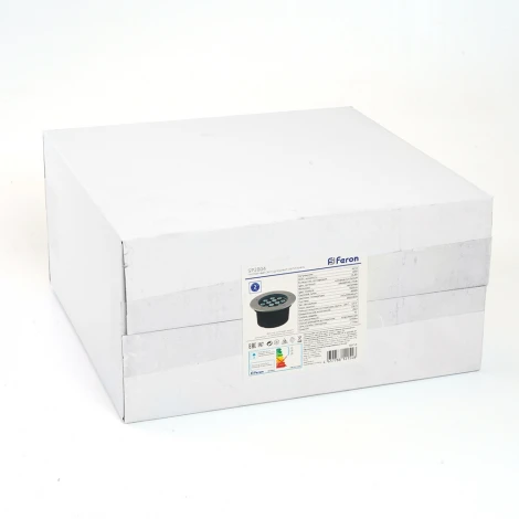 Встиваемый светодиодный свтельник (грунтовый) Feron SP2804 48454 20W, AC12V, низковольтный, 4000K, металлик, IP67 (круглые)