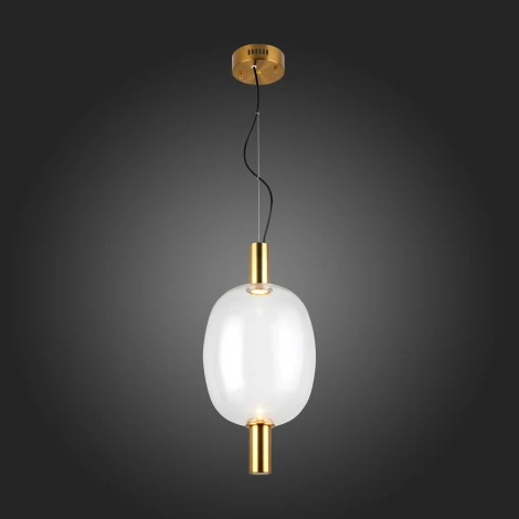 Подвесной светильник ST Luce Allenore SL1582.313.01 (LED, 220V, на тросе, шар)