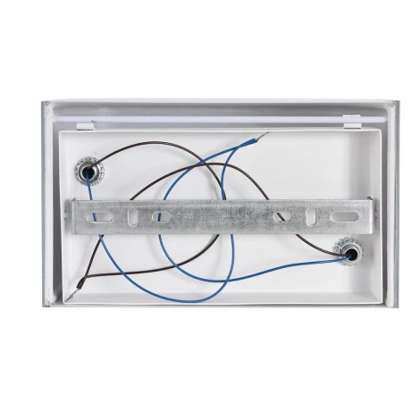 Настенный светильник Lumion Gofera 8328/2W белый/серый, металл/текстиль/пластик E14 2*40W 220V