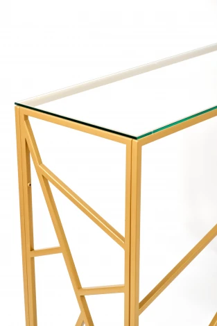 Консольный стол AllConsoles 1052-CG clear золотой