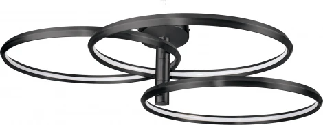 Потолочная люстра Kink Light Тор-Трио 08203,19(4000K) черный Led 54w