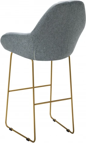 Стул бар Kent Грей/Линк Золото R-Home арт.4101198h_ГрейЗолот_БАР