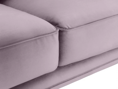 Диван Amsterdam трехместный ОГОГО (арт.664752), (Ткань/Сиреневый)