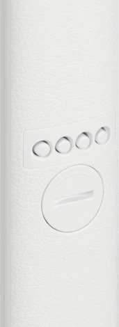 Офисная настольная лампа светодиодная складываемая с термометром будильником часами календарем с регулировкой цветовой температуры яркости и беспроводным ЗУ ЭРА NLED-505-10W-W (220V, сенсорный выключатель)