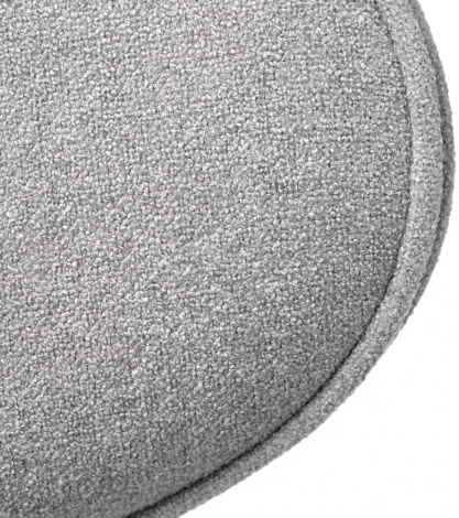 Стул полубарный Bradexhome Lucas 3 серый букле ножки цвета орех