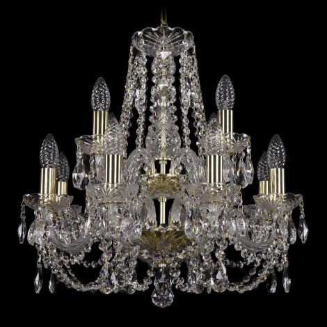 Подвесная люстра Bohemia 1406 1406/8+4/160/2d/G