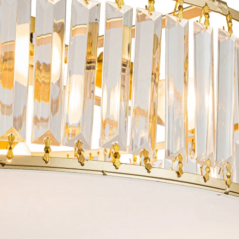 Потолочный светильник круглый Escada Unona 2116/4 E27*40W Gold (220V, круглые)