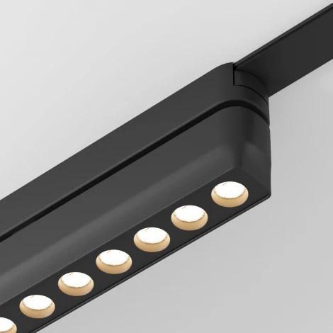 Трековый светильник магнитный Downlight 48V Denkirs Air Grill DK5308-BK (LED)