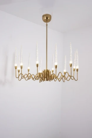 Потолочная люстра на штанге Fluorite Il Pezzo SP1008-12P