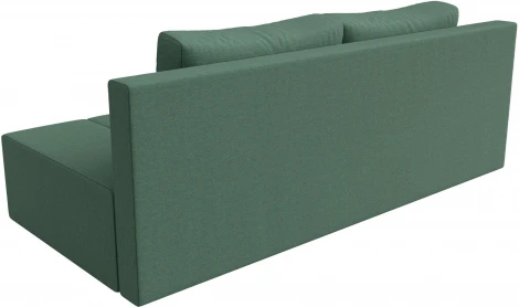 Диван прямой Сан Марко (Зеленый/Рогожка) Лига Диванов арт.121580