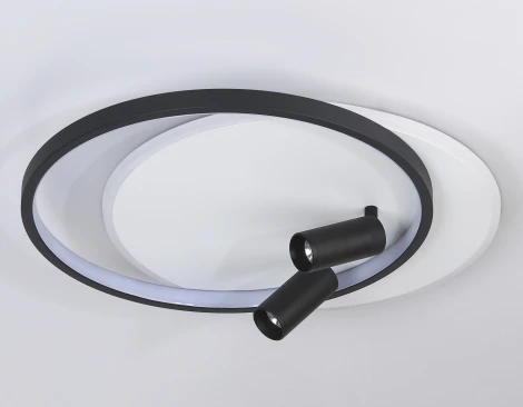 Настенно-потолочный светодиодный светильник с пультом COMFORT FL5137 Ambrella (регулировка яркости, 220V)