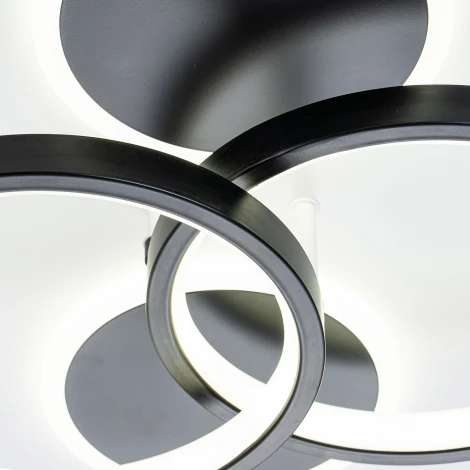 Потолочная люстра Escada Module 10235/4 ROUND LED*85W Black/White