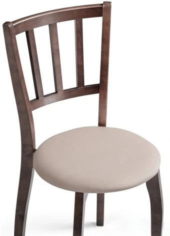 Деревянный стул Woodville Айра бежевый / орех 528931