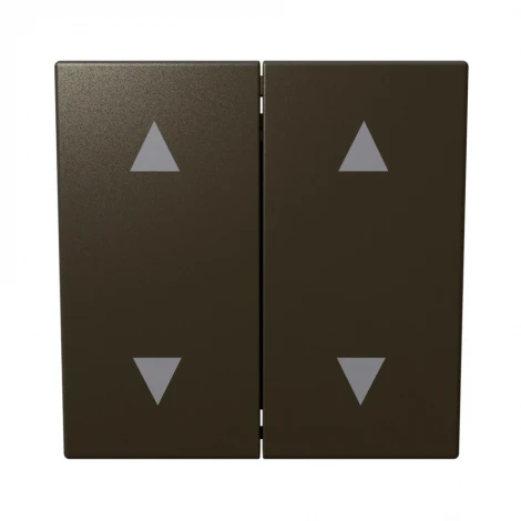 Выключатель жалюзи (бронза) Jasmart FD FD3028BR