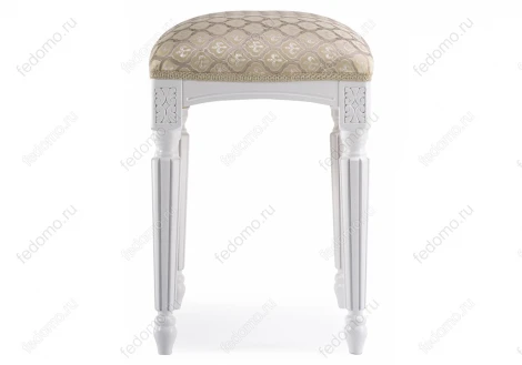 Банкетка Woodville Беттино белый / бежевый 450646