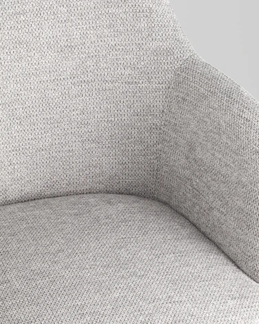 Стул обеденный Katys светло-серый рогожка Stool Group УТ000042064