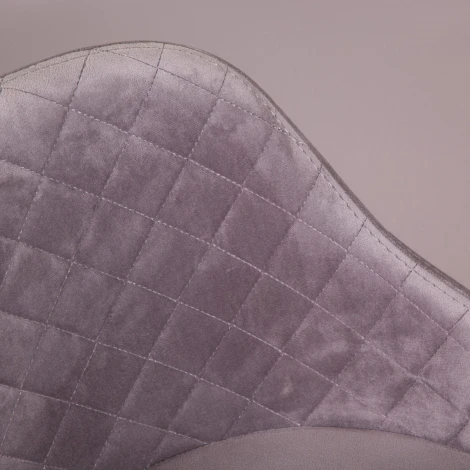 Стул полубарный Douglas, бархат серый Top Concept DOUGLAS 2000000000282