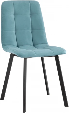 Стул Stool Group Oliver Square велюр пыльно-голубой УТ000034874