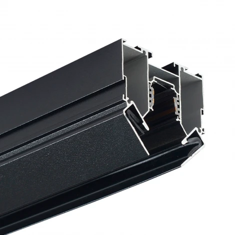 Шинопровод магнитный встраиваемый в натяжной ПВХ потолок 48V 2м Crystal Lux Space CLT 0.134 01 L2000 BL