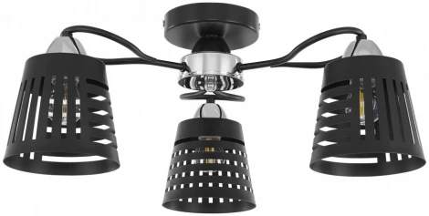 Потолочная люстра Arte Milano AMALFI-328207 328207/3 BK.CR (220V)