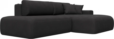 Диван угловой Лига-036 НПБ Модерн правый угол Лига Диванов (Замша) арт.127780