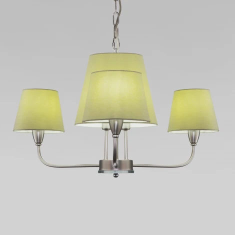 Подвесная люстра Eurosvet Milos 60153/6 никель