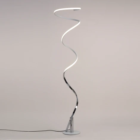 Торшер изогнутый в виде спирали Mantra Helix 6100 (LED, 220V, диммер, выключатель)