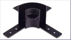 Круглый угол-соединитель для встраиваемого шинопровода Donolux Slim Line L round corner DLS InB (48V)