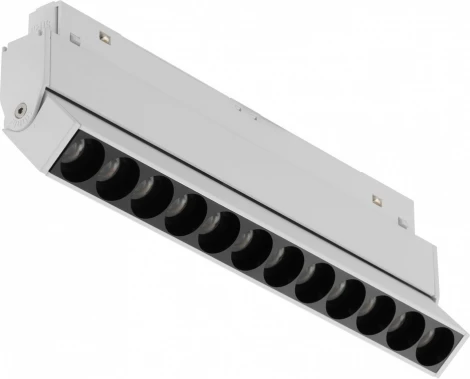 Трековый магнитный светильник Downlight 48V iLedex Vision48/22 4822-003-L236-12W-38DG-3000K-WH