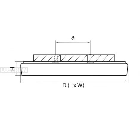 Настенно-потолочный светильник Lightstar Zocco 324064 (LED, 220V, IP40)