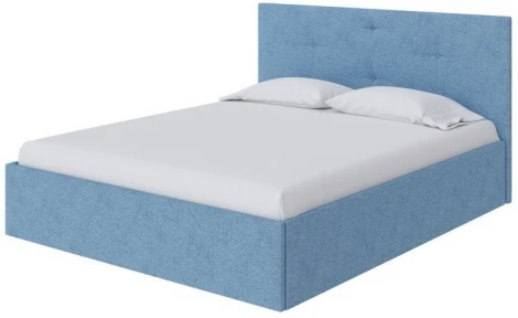 PROxSON Кровать Mono Plus (Ткань: Жаккард Tesla Деним) 140x200